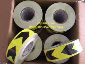 Băng keo phản quang 3M hình mũi tên nhỏ -Dài 50M- Kèm ảnh thật
