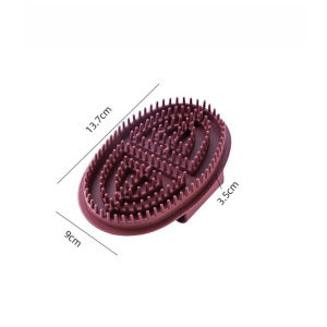 Meridian Brush Massage Brush for Body Tummy Leg Handheld Soft Silicone Massage Brush for Slimming Body Care Tool