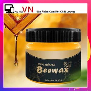 Sáp Ong Beewax Đánh Bóng Sàn Gỗ Đồ Gỗ Làm Mới Tạo Ẩm Sàn Gỗ Bàn Ghế Bàn Làm Việc Cầu Thang Đồ Trang Trí Cao Cấp - Sáp Ong Đánh Bóng Đồ Gỗ Sàn Gỗ Beeswax 80gr