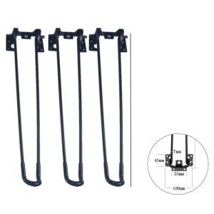 Bộ chân bàn gấp gọn dễ dàng lắp đặt và tháo rời