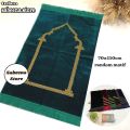 SAJADAH POLOS SAJADAH DEWASA SAJADAH BESAR 70 X 110 CM SAJADAH TURKI BAHAN BULU. 