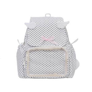 Itabag Ba lô có ghim chèn Ba lô hiển thị Ba Lô Túi sưu tập cho Anime cosplay trong suốt Daypack Túi du lịch