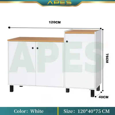 APES Kitchen Storage Cabinet Gas Cabinet Stove Cabinet Wooden Cutlery Cabinet Space Saving Kitchen Rack