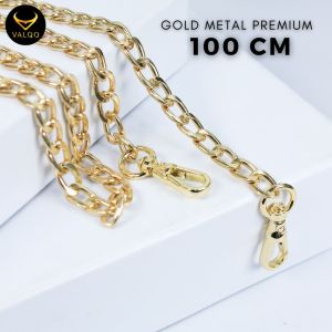 Tali Tas Selempang Bahan Rantai Logam Premium Anti Karat 100 CM 110 CM 120 CM