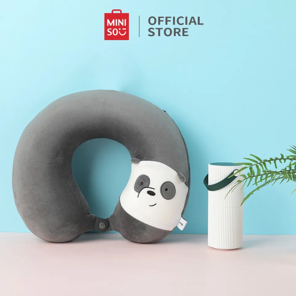 Miniso U Pillow For Neck Miniso Official Bantal We Bare Bears