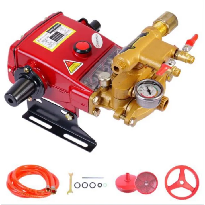 เครื่องพ่นยา 3 สูบ 6 หุน ปั๊มพ่นยาแรงดันสูง