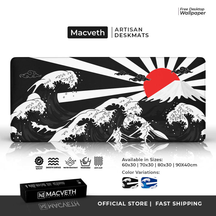 Macveth Artisan Deskmat | NAMI V2 | Large Gaming Mousepad | Extended ...