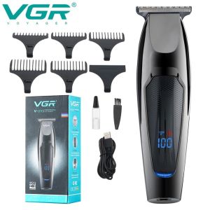 Malaysia VGR V-070 Electric Hair Trimmer Hair Clipper Hair Cutter LCD Screen Indicator USB Rechargeable