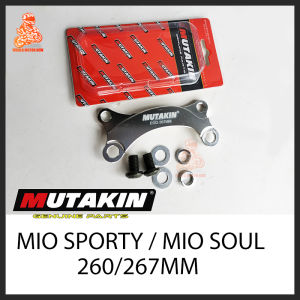 MUTAKIN 260MM / 267MM Mio Sporty / Mio Soul Front Disc Bracket With screws