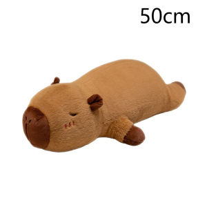 YUNAFIN 50/70/90cm Stuffed Capybara Plush Toy Bed Giant Long Pillow Cute Sleep Hugging Body Pillow Home Decor