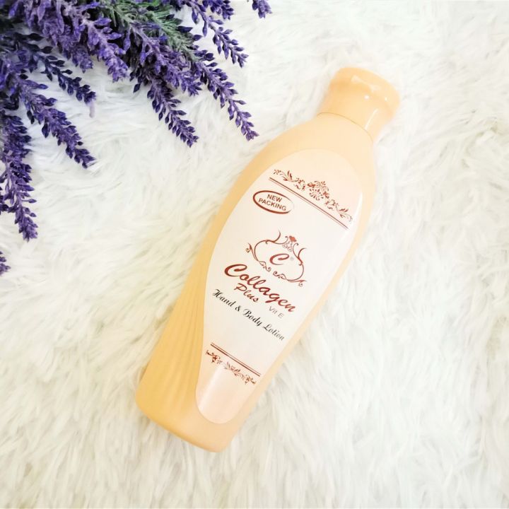 COLLAGEN PLUS VITAMIN E MOISTURIZING AND WHITENING LOTION Collagen Plus
