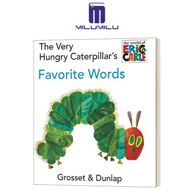 Milumilu The Very Hungry Caterpillars Favorite Words Original English Books