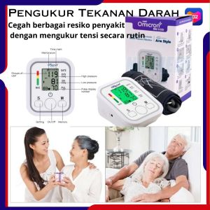 COD TaffOmicron Pengukur Tekanan Darah Tensimeter Sphygmomanometer - BW-3205 / alat pengukur tekanan darah tinggi tensi detak jantung otomatis akurat terlaris terbaru praktis digital lengan terbaik murah rekomended akurat paling tren untuk lansia viral