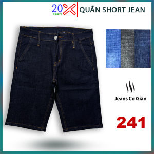 Quần short jean nam chất bò TÚI XÉO LOẠI XỊN co giãn tốt TẬN XƯỞNG cao cấp bền màu không phai VNO129