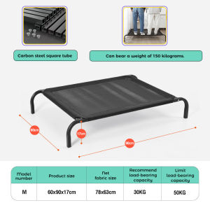Pet Bed Dog Bed Elevated Washable Breathable Sofa Marching Dog Bed For Large Dog Pet Bed Elevated Ma