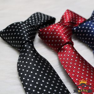 Cà vạt nam KING caravat nam tự thắt bản nhỏ 6cm bản lớn 8cm [C52] [C052]