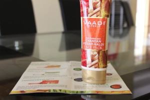 VAADI HERBAL ORGANICS VAADI HERBAL ORGANICS Chandan Kesar Haldi Fairness Face Pack 600 GM