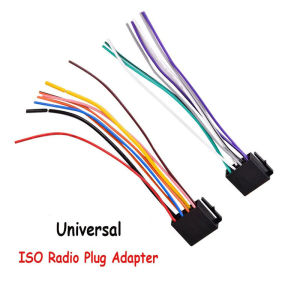 1Pair Universal Female ISO Wiring Harness Car Radio Adaptor Connector Wire Plug Kit