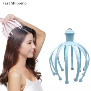 🔥🔥🔥sjqgqx 1 cái da đầu massagers với 18 móng vuốt cầm tay đầu massage scratcher cho thư giãn sâu kích thích tóc và giảm căng thẳng massage
