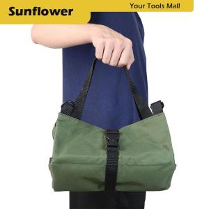 🎀🎁【Special price】Sun กระเป๋าเครื่องมือม้วนเก็บเครื่องมือหนักกระเป๋าซิปผ้าอ็อกซ์ฟอร์ดกันน้ำสำหรับผู้ชาย