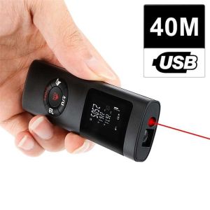 Laser Pengukur Jarak Mini Handheld Laser Distance Meter Meteran Digital Alat Ukur Disto 40M