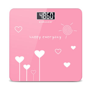 BaiPH เครื่องชั่งน้ำหนักส่วนบุคคล เครื่องชั่งแสดงผลผ่านจอ LCD ที่ชั่งน้ำหนัก เพื่อน่าเชื่อถือ