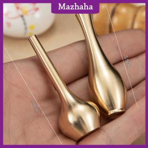 Mazhaha Mini tinh khiết đồng bình vàng trang trí nội thất phòng khách cổ bình hoa độc đáo bình hoa