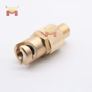 Đầu bơm mỡ gài đầu vòi bơm mỡ dạng cài chất liệu đồng thau / thép mạ crom