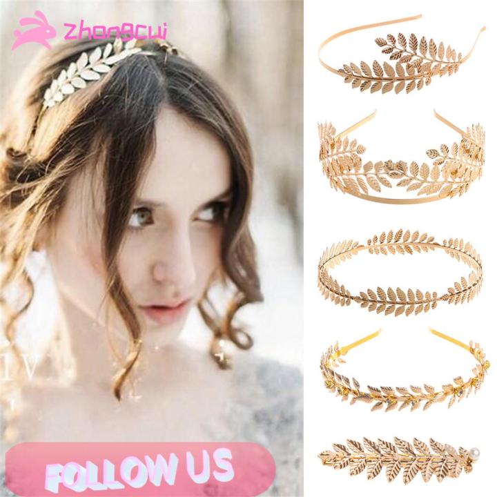 zhongcui Golden Hair Combs Hair Jewelry Headwear Hair Hoop