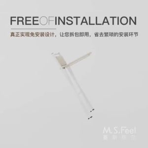 Double Layer Storage Foldable Study Table Folding Table Dining Computer Desk Office Table