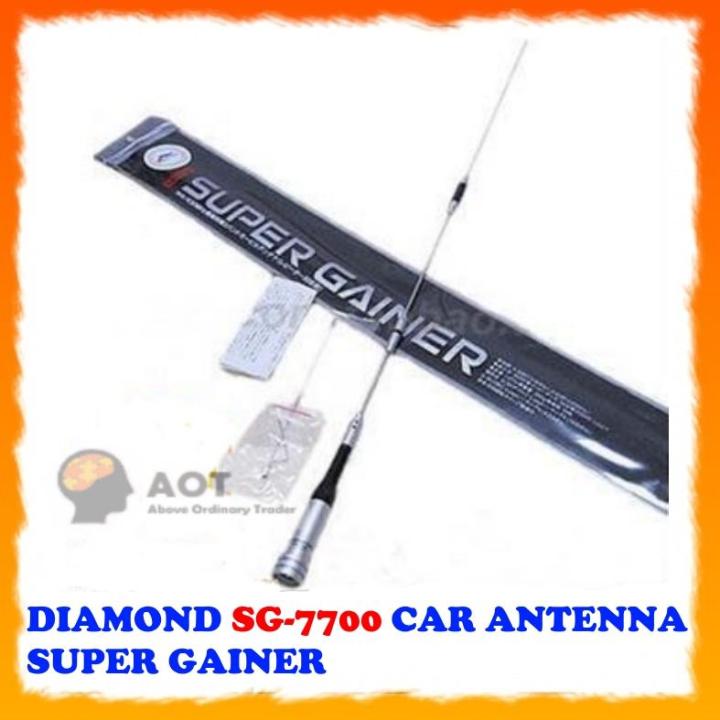 SUPER GAINER by DIAMOND SG7700 とSG7500 144/430MHz モービル