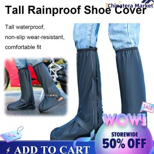 【Chinatera】Waterproof Shoe Covers Rain Shoes Galoshes Reflective Rain Boots Over Shoes Rain Boot Shoe Cover for Rainy Day