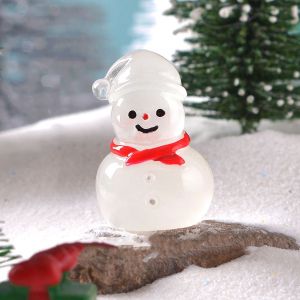 YERZ Mini Christmas Wooden House Pendant Exquisite LED Light Glowing House Ornament Durable Natural Xmas Tree Hanging Decoration Merry Christmas Decoration