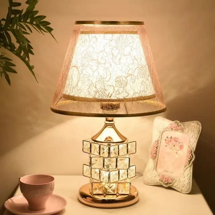 Luxury Modern Crystal Modern Table Lamp Bedside Table Lamp Lampu