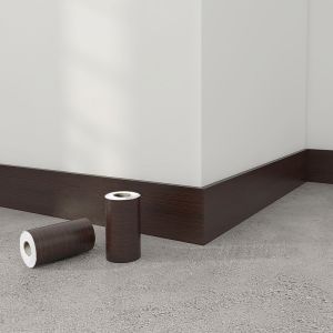 Hodepart COD บัวเชิงผนัง 10cm*10m วอลเปเปอร์ลายไม้แบบเทป ลายไม้มีกาวในตัว  wallpaper tape บัวผนัง ขอบบัว