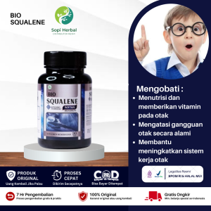 Suplemen Penambah Daya Ingat Otak Anak Meningkatkan Daya Ingat Nutrisi Kecerdasan Otak Anak Obat Daya Ingat Kuat Anak - Bio Squalene