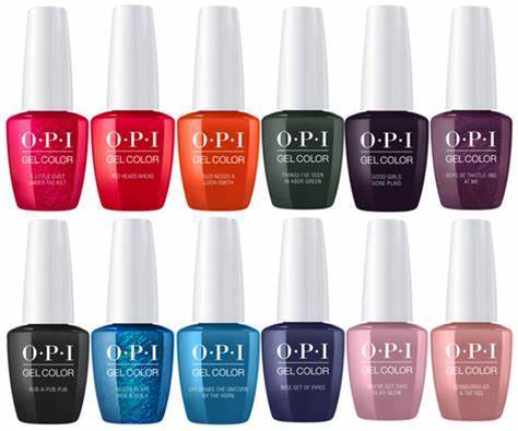 OPI Soak-Off GelColor SCOTLAND Collection Fall Holiday 2019 Kit Gel ...