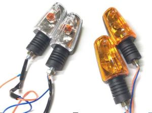 GOOD QUALITY RUSI SIGNAL LIGHT MEDIUM/ BIG FOR MOTORCYCLE COD - 1PAIR ONLY