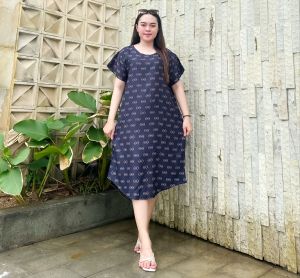 Daster Bali Motif Bulu - Bellvania grosir