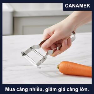 【CANAMEK】 Thép không gỉ khoai tây Peeler 1/5PCS thiết lập đa năng trái cây rau Slicer rustproof cho nhà bếp và nhà hàng sử dụng