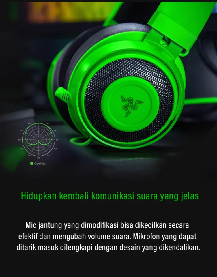 Razer Kraken Pro V2- Original Gaming Earphones Headworn - Main Image