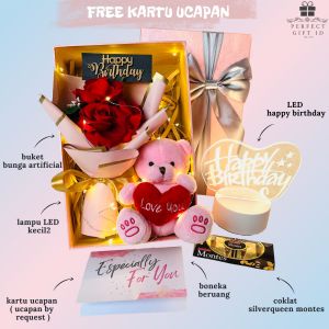 KADO ULANG TAHUN CEWEK - Kado Anniversary - Hampers Ulang Tahun - Kado Valentine Hadiah Ultah Pacar