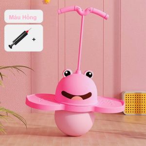 Bóng nhún tăng chiều cao Bóng thể dục chịu tải 100kg cho bé từ 6 tuổi Người lớn giảm cân