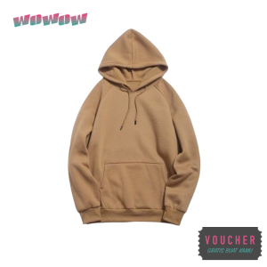 Hoodie H & M Full Cotton 100% Jaket Sweater Polos Streetwear HYPE HYPEBEAST Clothing Distro Outfit Brand Fashion Cream MEN / WOMEN PRIA / PEREMPUAN COWO / CEWE