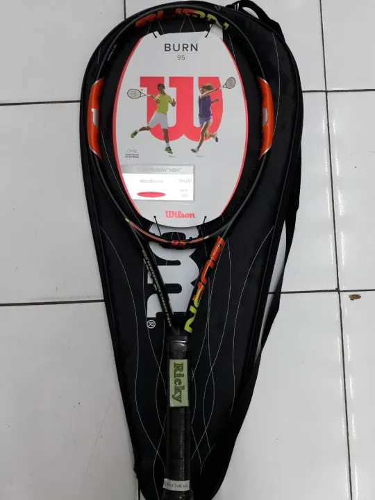 週末限定値下げ】Wilson BURN 95 硬式テニスラケットウィルソンBURN95