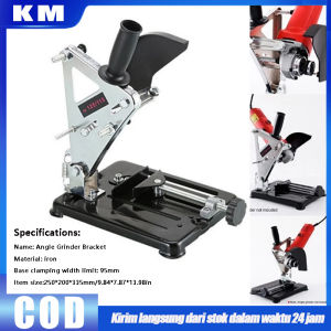 100-125MM Angle Stand Grinder Stand Stand Dudukan Gerinda Tangan Menjadi Mesin Cut Off Angle Grinder Stand Gerinda Sliding Gerinda