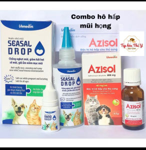 SEASAL DROP nước nhỏ mũi chó mèo giúp chống nghẹt mũi giảm hắt hơi sổ mũi giữ ẩm niêm mạc mũi - Cặp 2 lọ