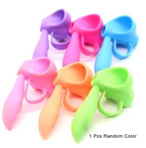 EZYLITTLES Silicone Pencil  Holder Training Posture Correction Learning Write Baby Kids Stationery Kid Pen Holder