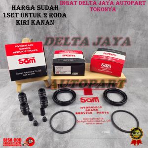 CALLIPER KIT REM CAKRAM DEPAN JUKE EVALIA LATIO 1SET SAM
