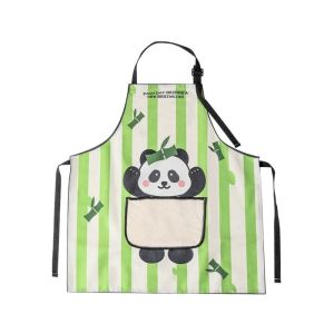 WANGCAI Waterproof Baking Apron Breathable Sleeveless Kitchen Cooking Apron Antipollution Adjustable Waist Workwear Apron Kitchen Use